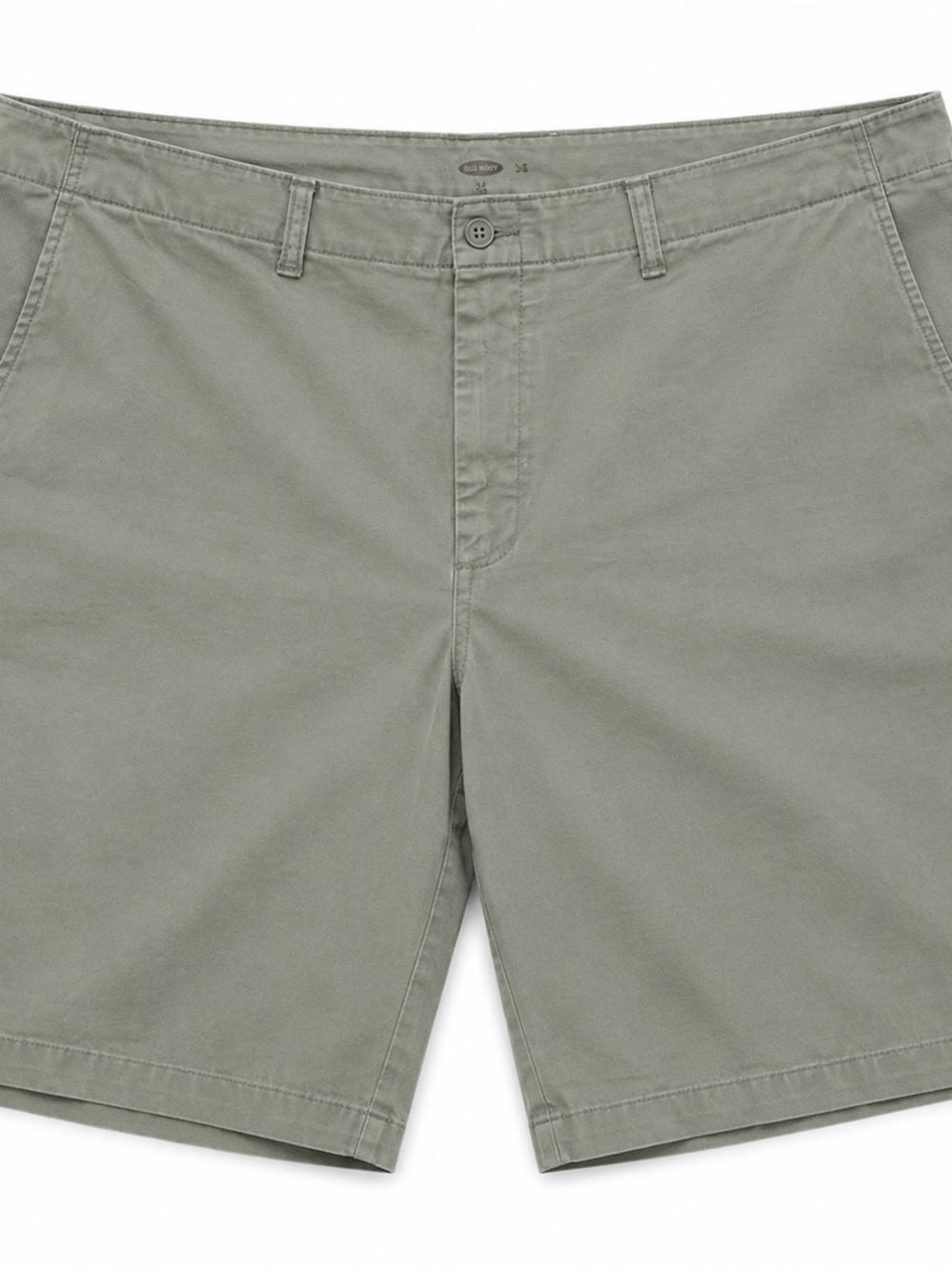 Old Navy Men's Flat-Front Olive Shorts